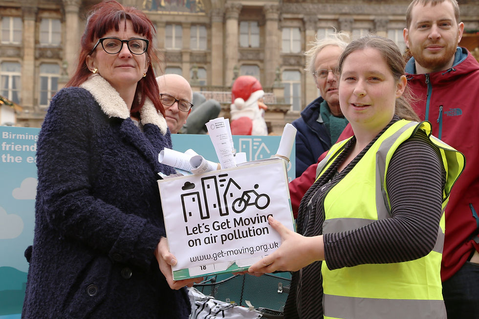 FOE Air Pollution petition accepted