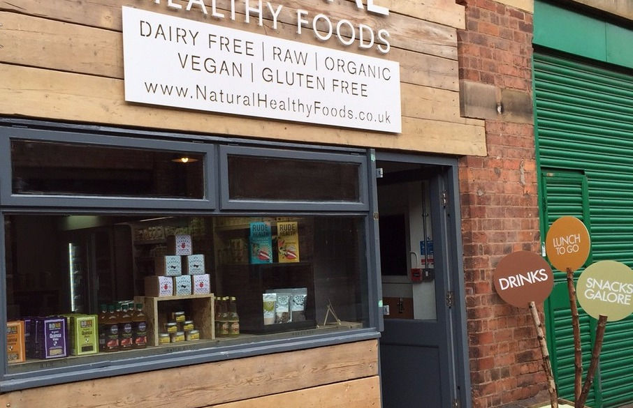 Health Food shop in The Warehouse