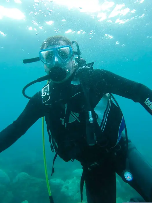 Diving Taormina