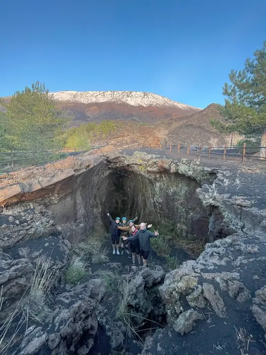 Etna in mountain bike