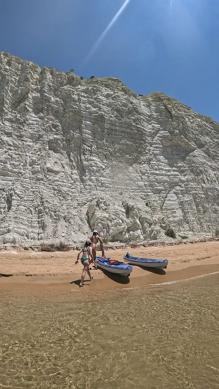 Apporodo alla Scala dei Turchi