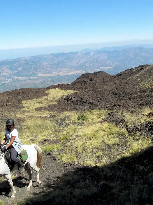 Escursione a cavallo Etna