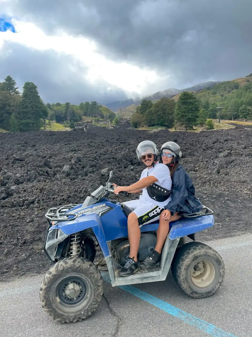 Tour quad Etna