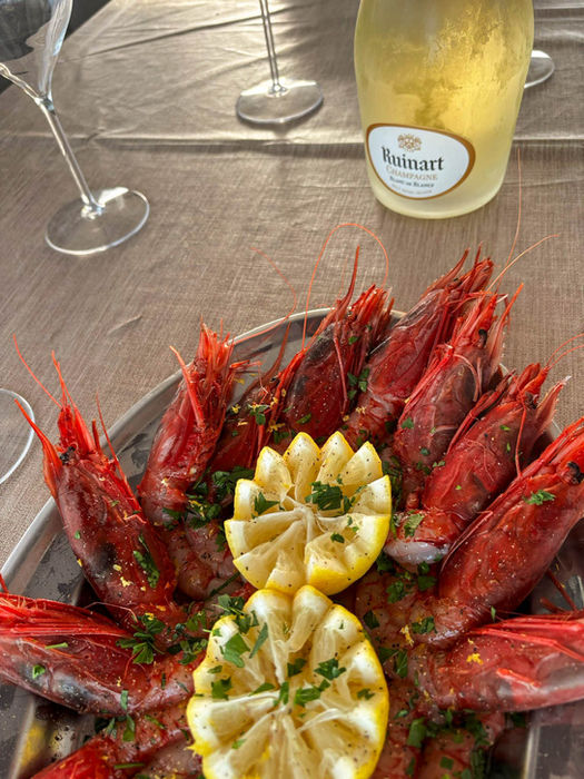 Food experience during a boat tour at the Egadi islands