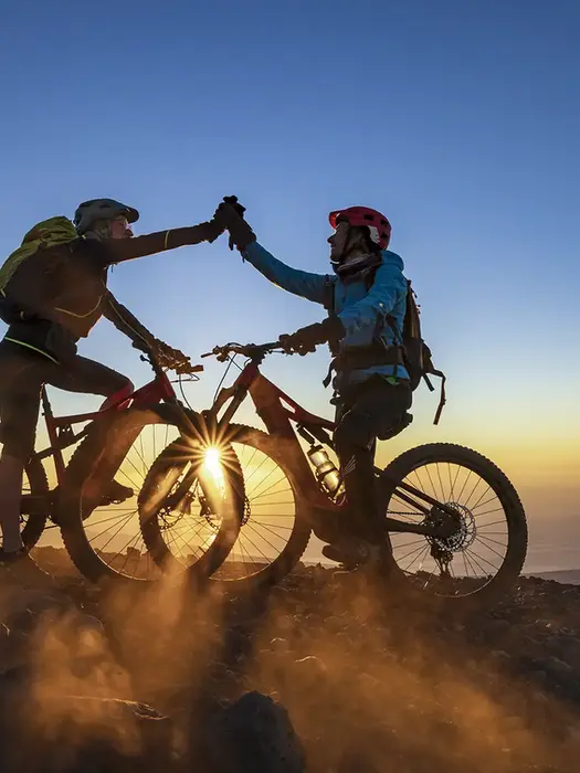 Escursione ebike Etna al tramonto