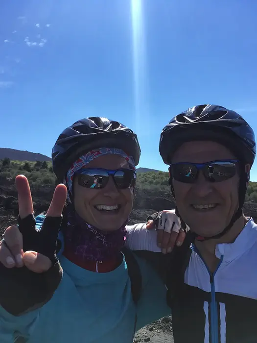 Escursione in mountain bike Etna