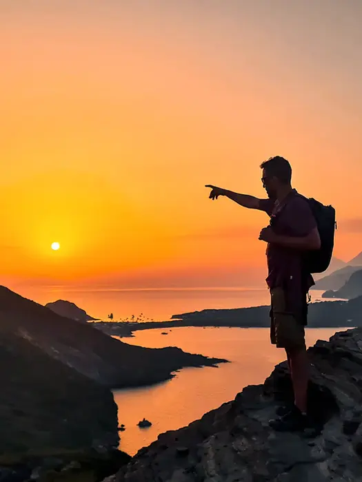 Escursione isole Eolie al Tramonto