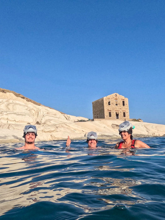 agrigento bike trip and snorkeling
