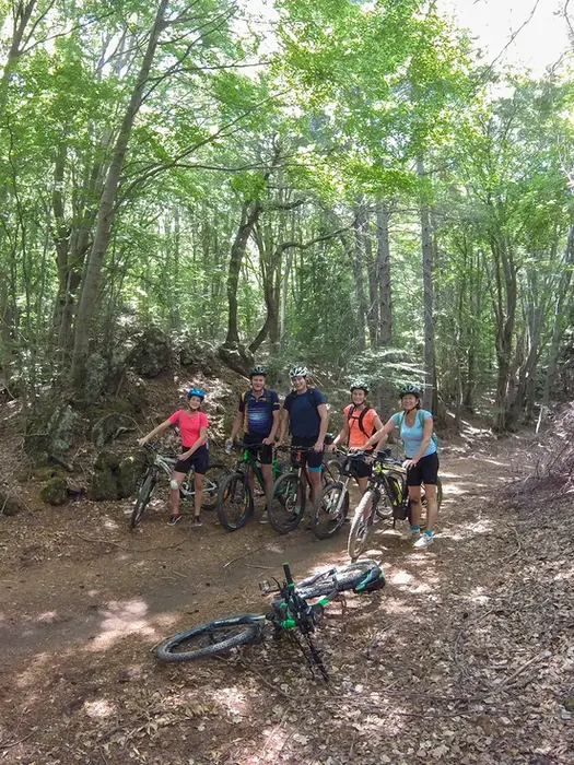 Tour in mountain bike Etna
