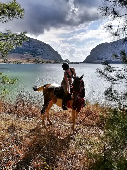 Horseback riding tour in Sicily