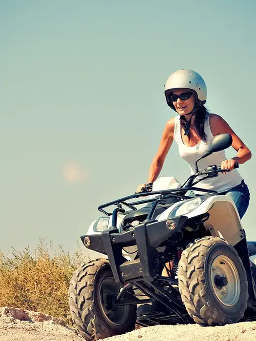 Off-road vista mare, Tour in quad Agrigento