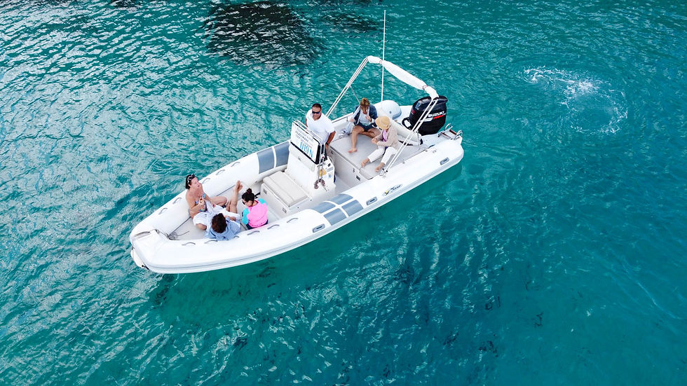 Escursione in gommone Isole Egadi