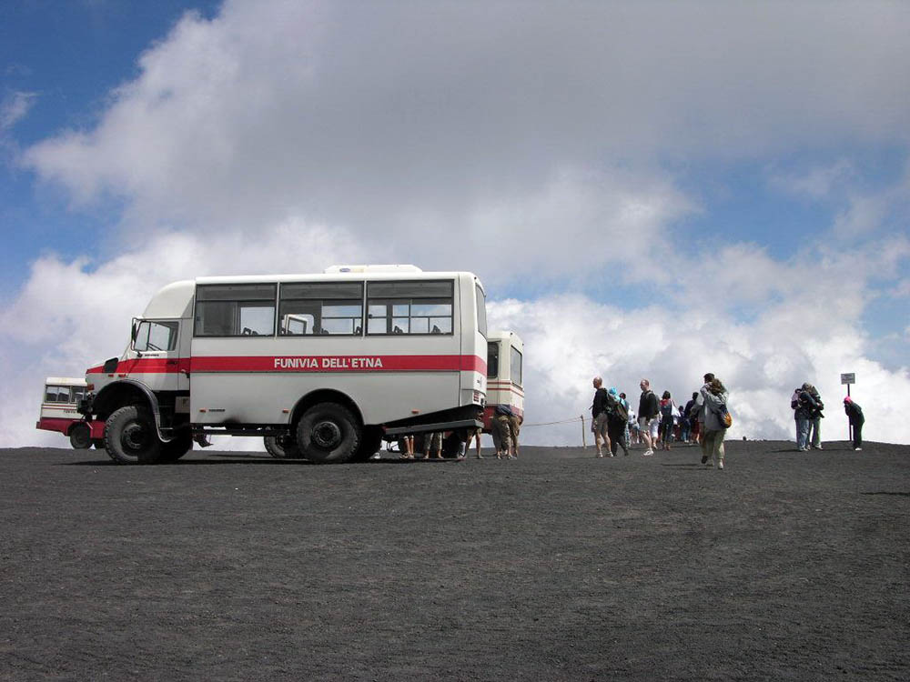 Mount Etna Summit Tour, until to the top with Cable Car, Jeep and Trek