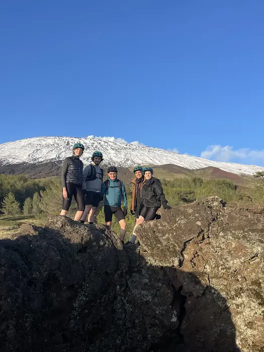 Etna in mountain bike