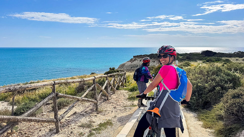 Escursione Mountain Bike Agrigento Torre Salsa
