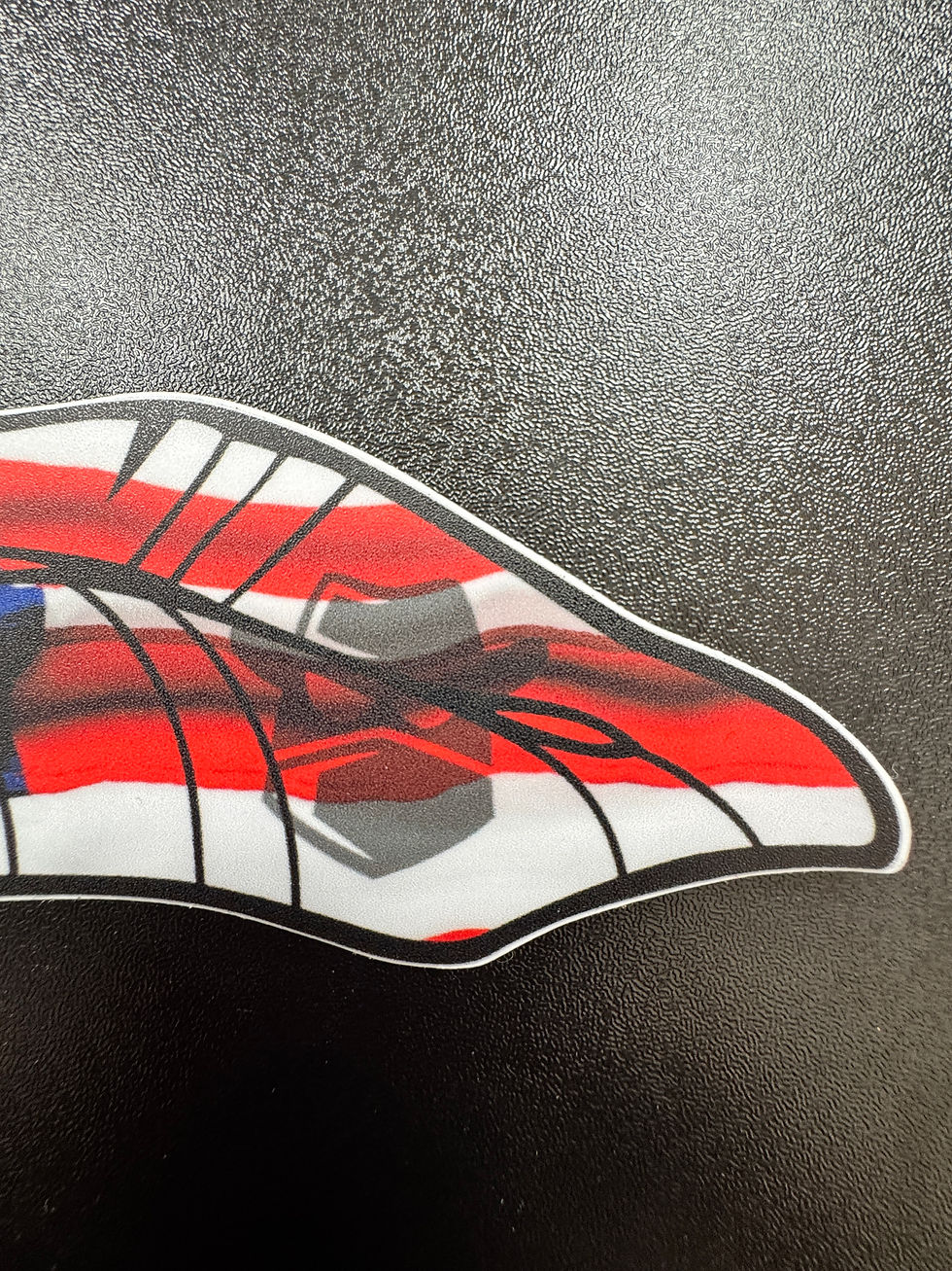 Thumbnail: USA Flag Feather 6"