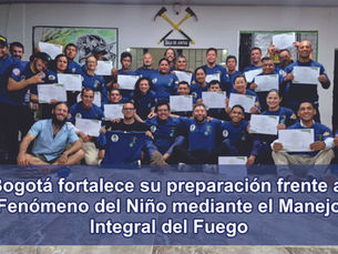 Bogotá fortalece su preparación frente al Fenómeno del Niño mediante el Manejo Integral del Fuego