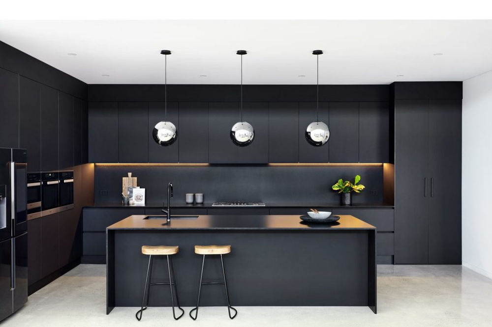 How Black Became the "It" Kitchen Color