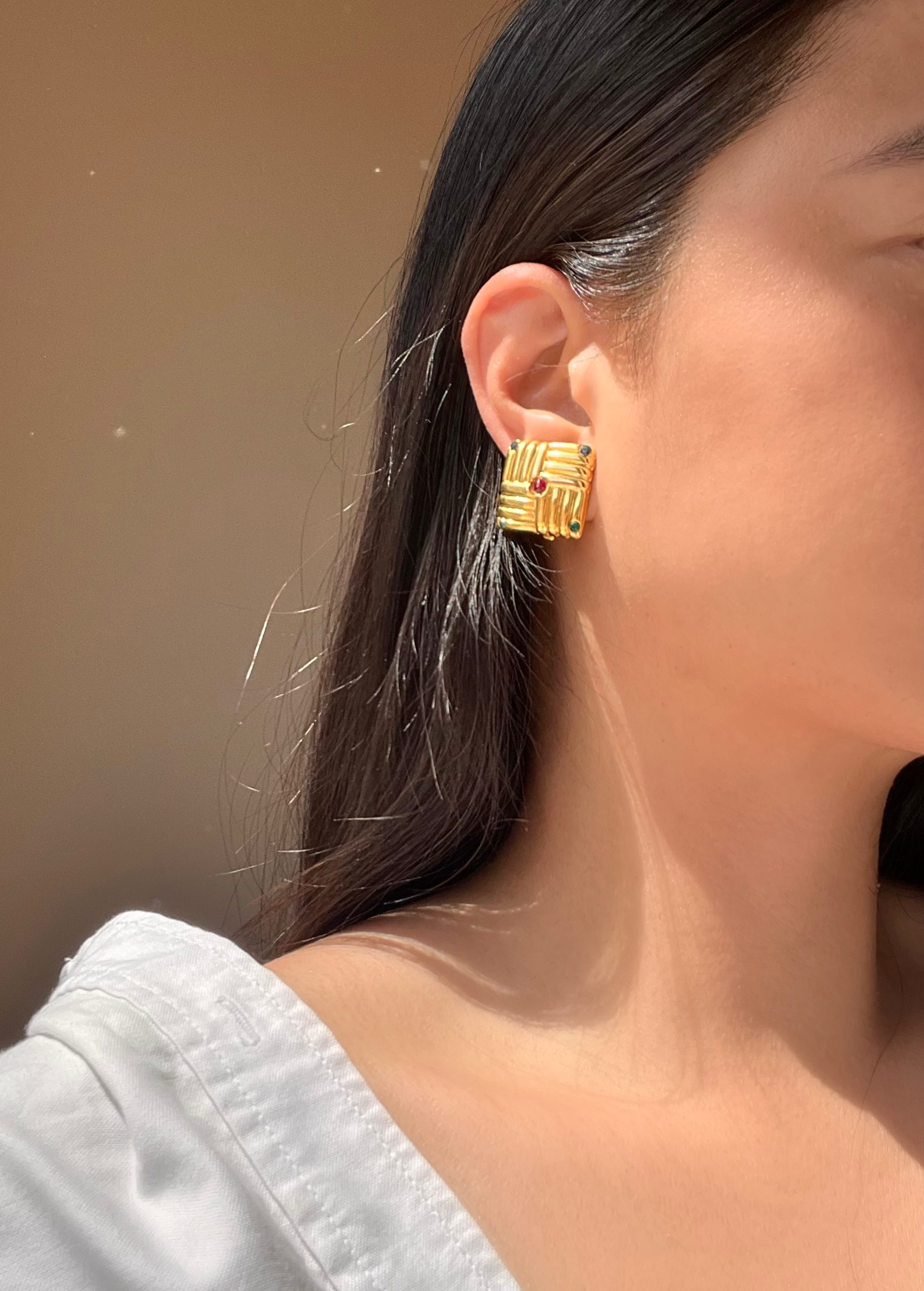 Boucles d'oreilles Copper