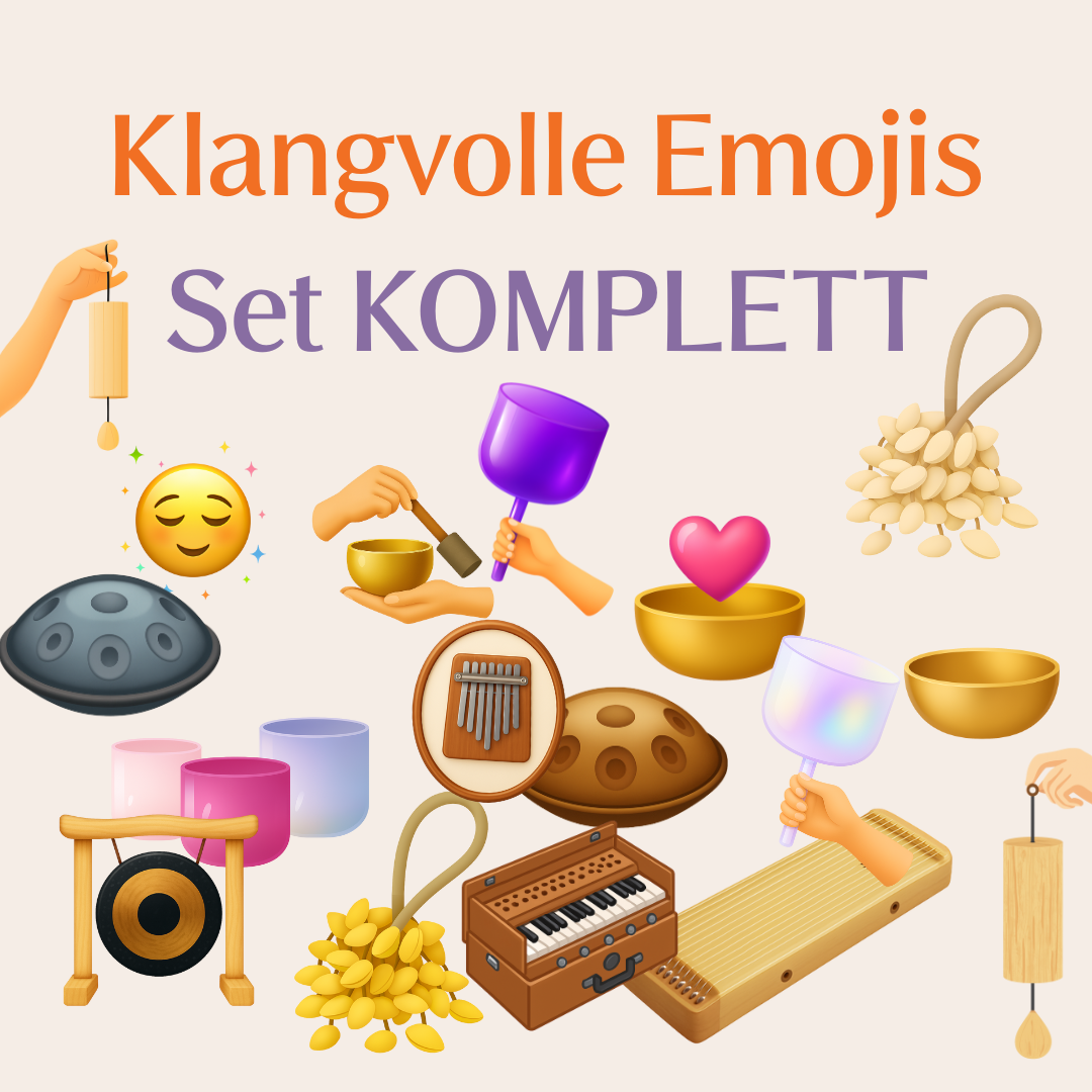 Klang Emojis -Set KOMPLETT