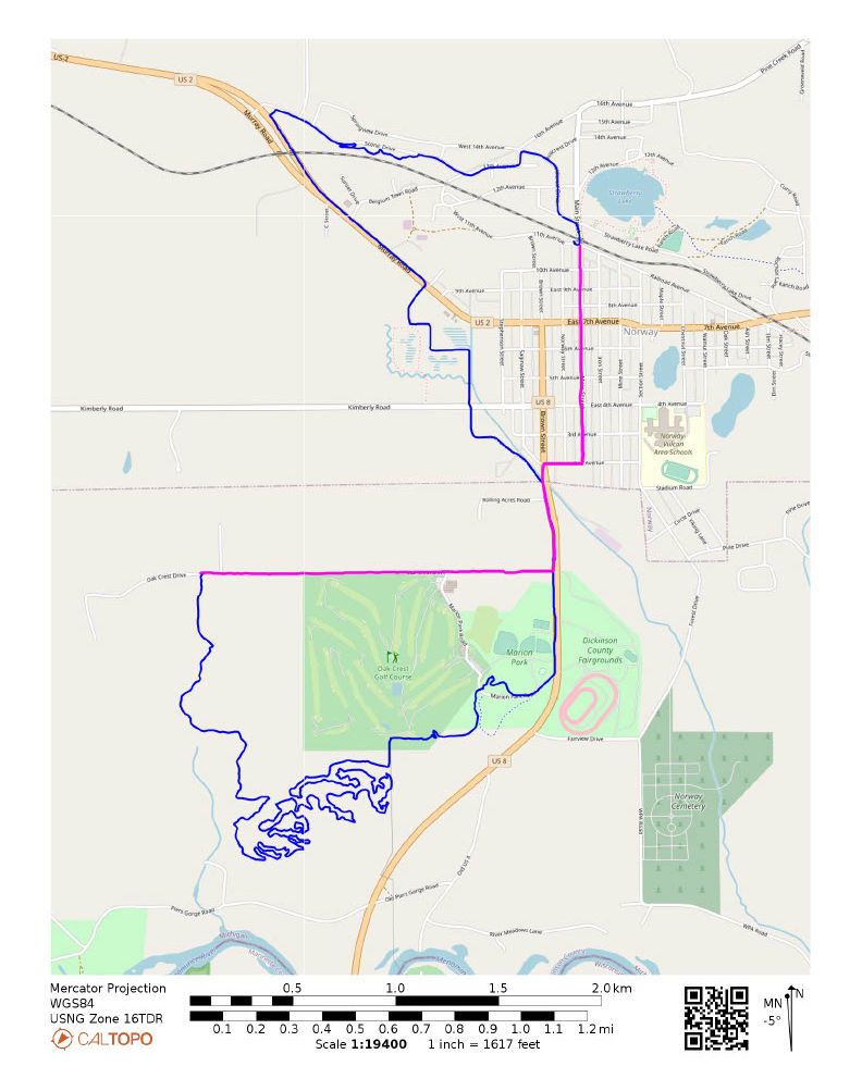 Ogee Challenge Medium Route
