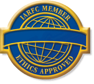 IARFC Member Ethics Approved logo with a globe