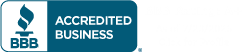 BBB Accredited Business seal with A+ rating