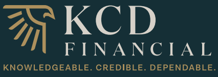 KCD Financial logo: Knowledgeable, Credible, Dependable.