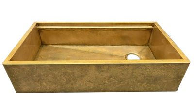 A gold sink. CUSTOM 316L STAINLESS STEEL UNDERMOUNT KITCHEN SINKS Made in the USA V-k66o8. Rachiele.