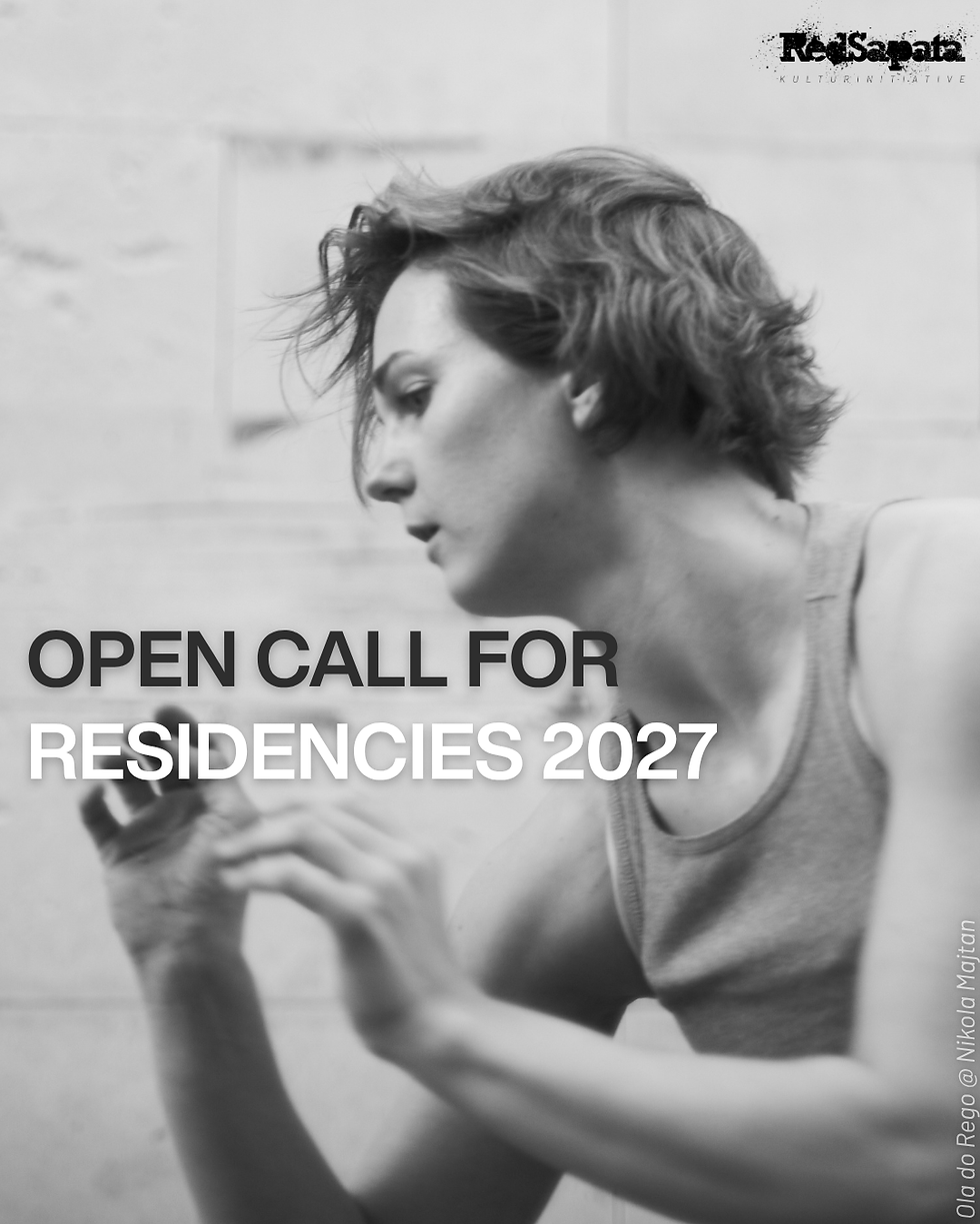 OPEN CALL FOR RESIDENCIES 2027