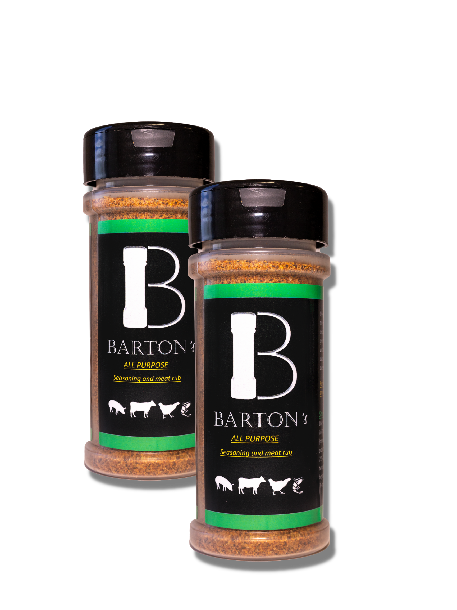Barton's All-Purpose Seasoning and Meat Rub 2 Pack (2)