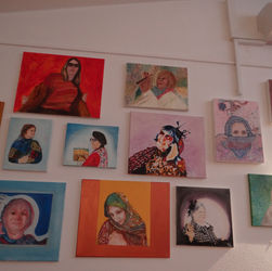 Exposição dos trabalhos dos alunos da Universidade Sénior