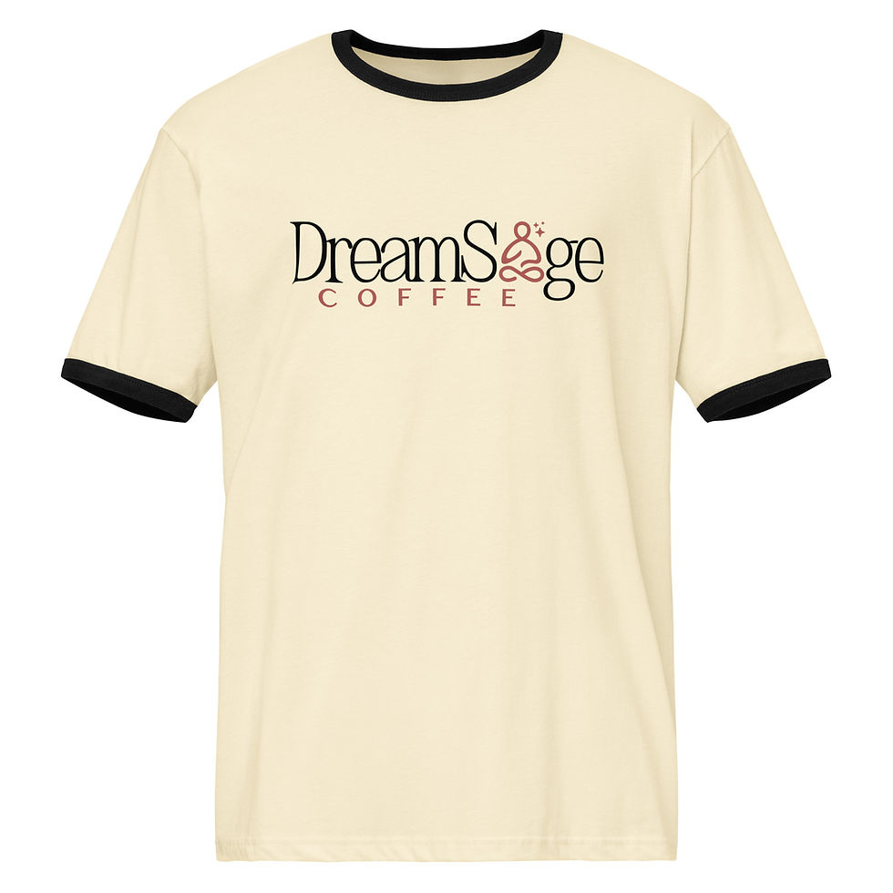 Thumbnail: DreamSage Coffee Merch Vintage Ringer T Shirt