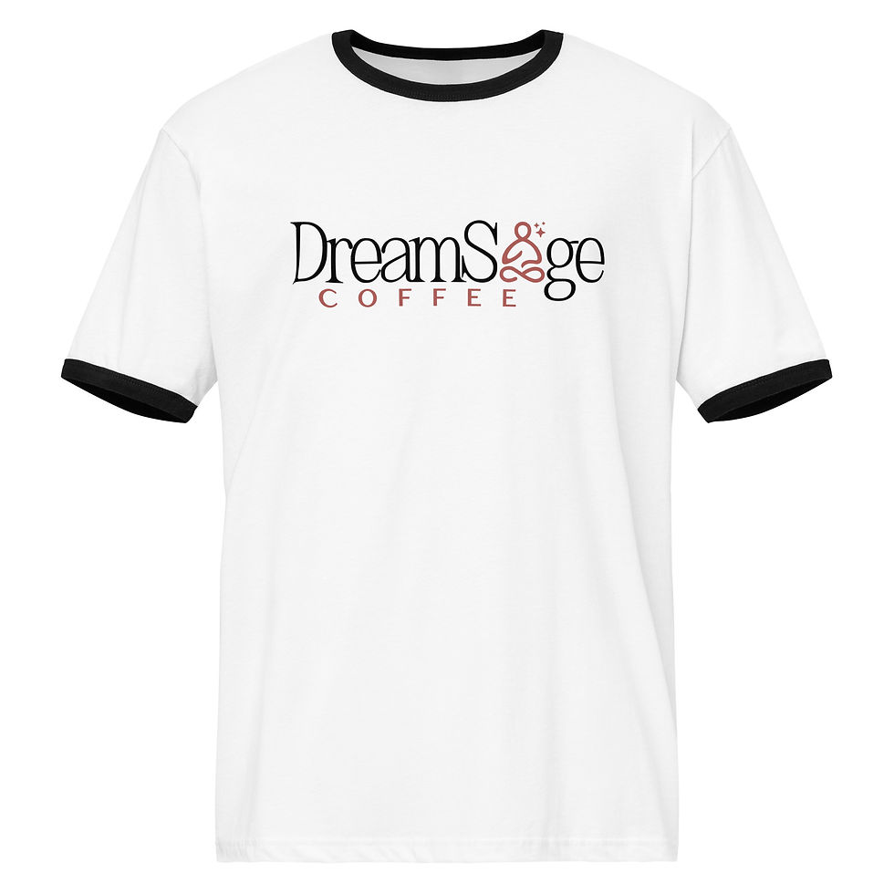 Thumbnail: DreamSage Coffee Merch Vintage Ringer T Shirt