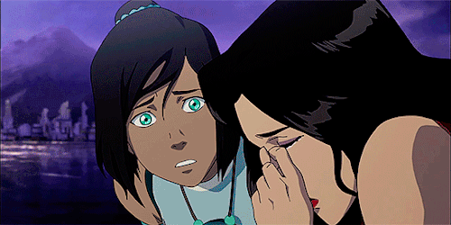 Korra e Asami
