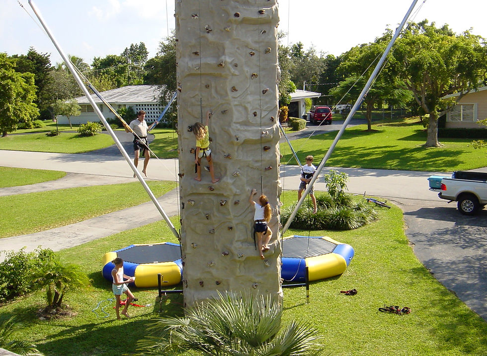 Rock Climbing Walls with Auto Belay