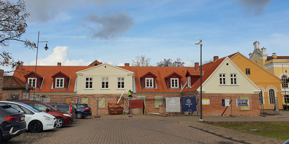 Torņa nams fasāde