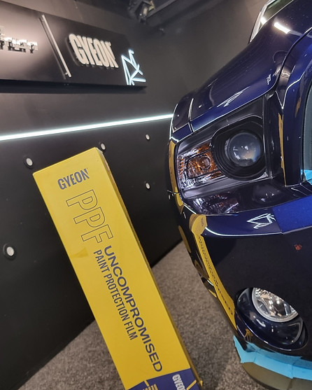 Gyeon Headlight Protection Film Installation