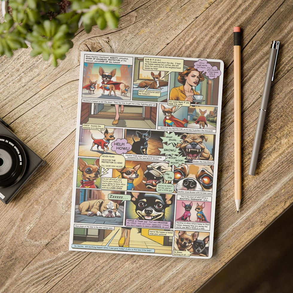 Thumbnail: Hecktor Meets Alice Comic Softcover Journal