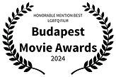 HONORABLE MENTION BEST LGBTQ FILM - Budapest Movie Awards Betka