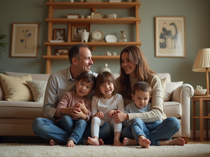 Discover Custom Family Artwork for Luxurious Interiors