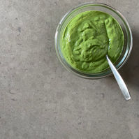 Green iron dippy sauce