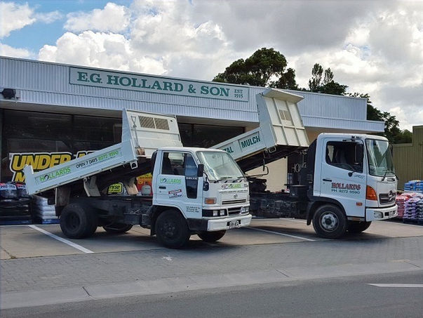 Hollards delivery trucks