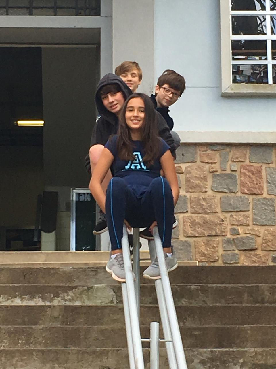 Fernanda K, Rafaella, Marco, Lucas e
