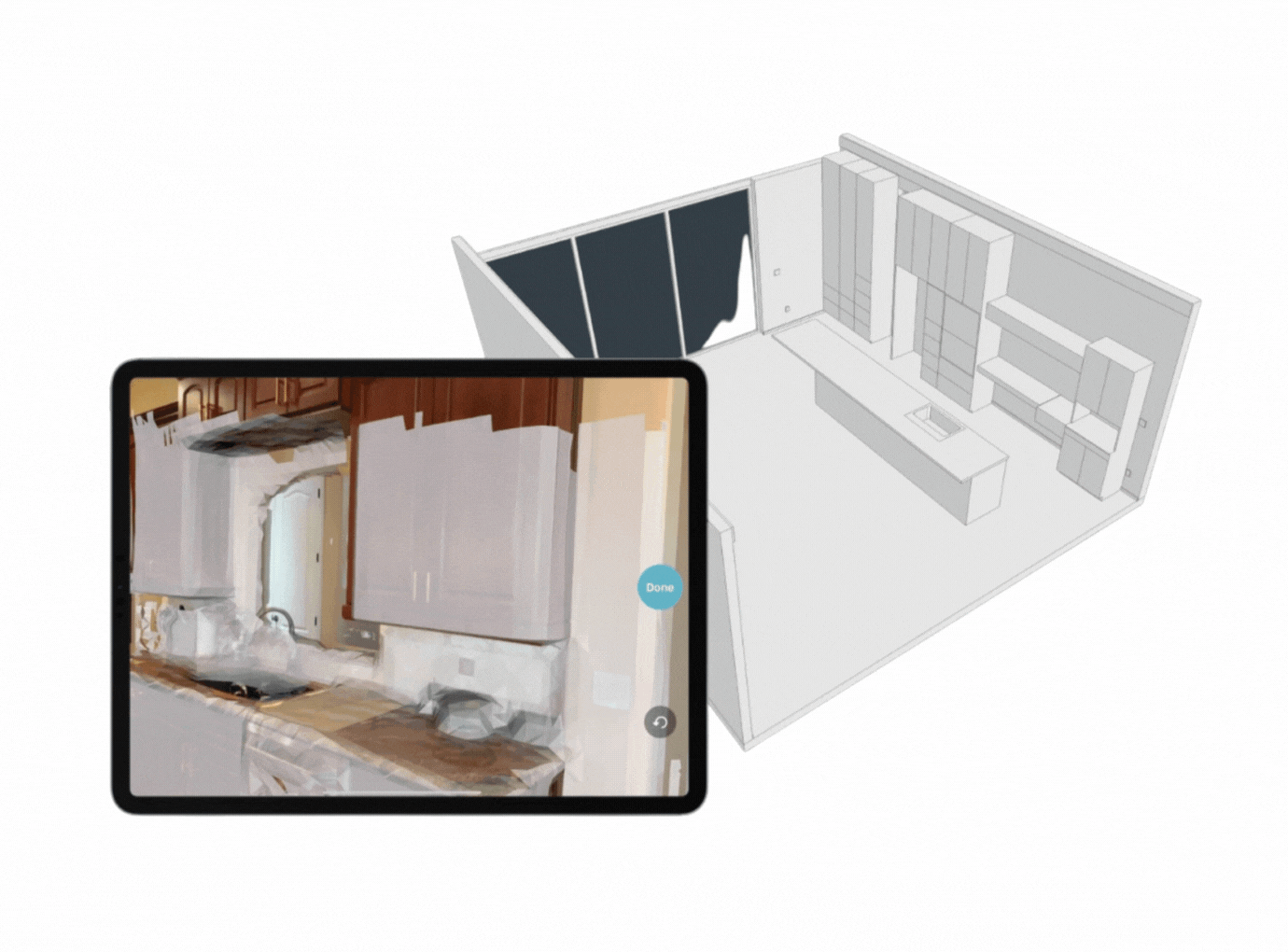 Interior 3D blueprint