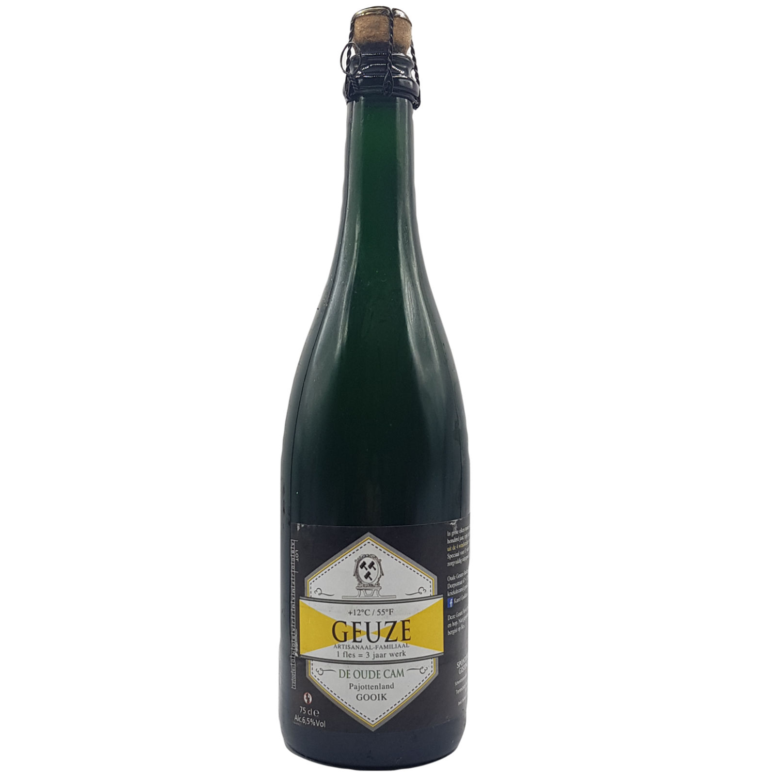 De Cam Oude Geuze 2018  | 75 cl