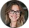 Smiling woman wearing glasses