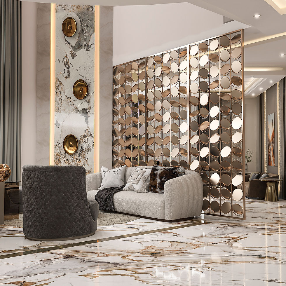 family hall-3 Interior Designing by Ibrahim Al Kishri Consulting Engineers