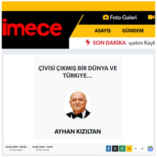 ÇİVİSİ ÇIKMIŞ BİR DÜNYA VE TÜRKİYE…