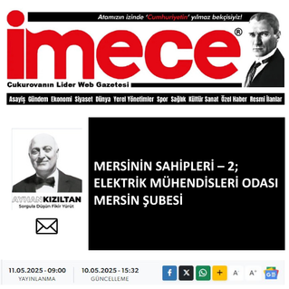 MERSİNİN SAHİPLERİ – 2; ELEKTRİK MÜHENDİSLERİ ODASI MERSİN ŞUBESİ 